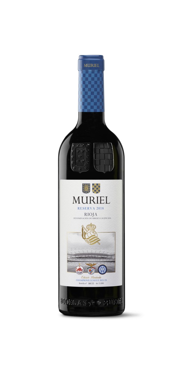 Muriel Reserva 2018 Edición Especial Real Sociedad Champions. Caja de 6 botellas